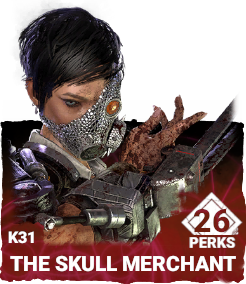 K31 | The Skull Merchant (26 Perks)